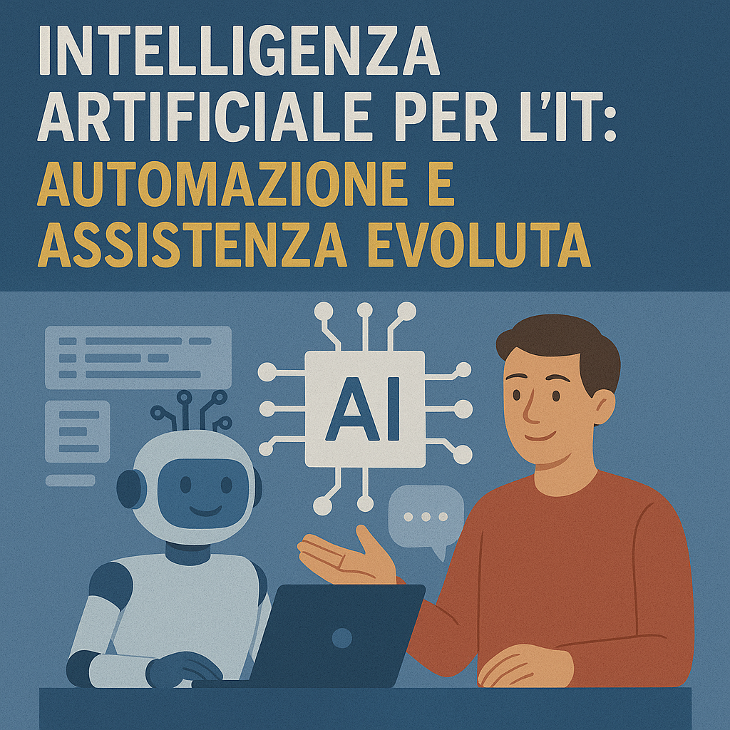Intelligenza artificiale per l’IT: automazione e assistenza evoluta