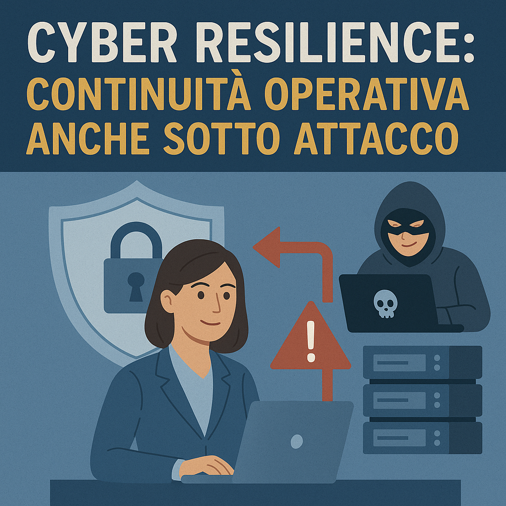 Cyber resilience: continuità operativa anche sotto attacco